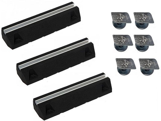 Dämpfungssockel Set 600 mm, für Klimageräte und Wärmepumpen, 3er Set